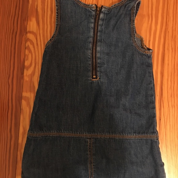 | SOLD | Baby Gap Toddler jean jumper dress - Picture 2 of 3